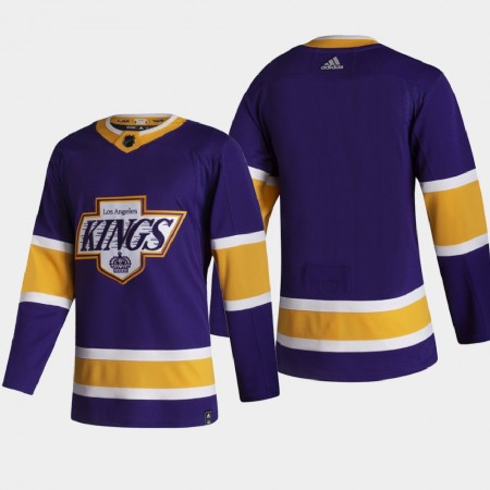 Los Angeles Kings Blank 2020-21 Reverse Retro Authentic Shirt - Mannen